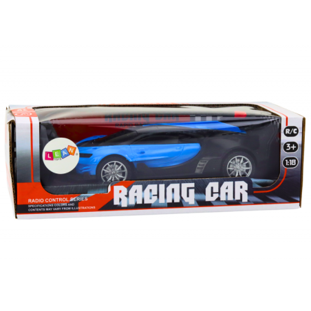 Puldiga RC sportauto, sinine, 1:22