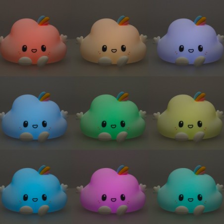 Laste öölamp silikoon, RGB