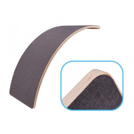 Tasakaalulaud puidust / tumehall vilt