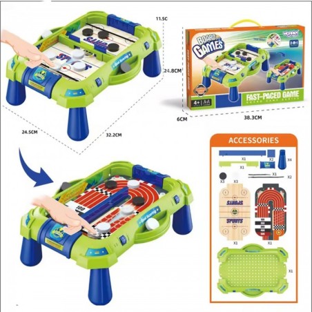 2in1 Minihoki võidusõidu mäng