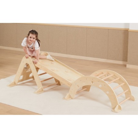 Puidust montessori ronimissein/liumägi