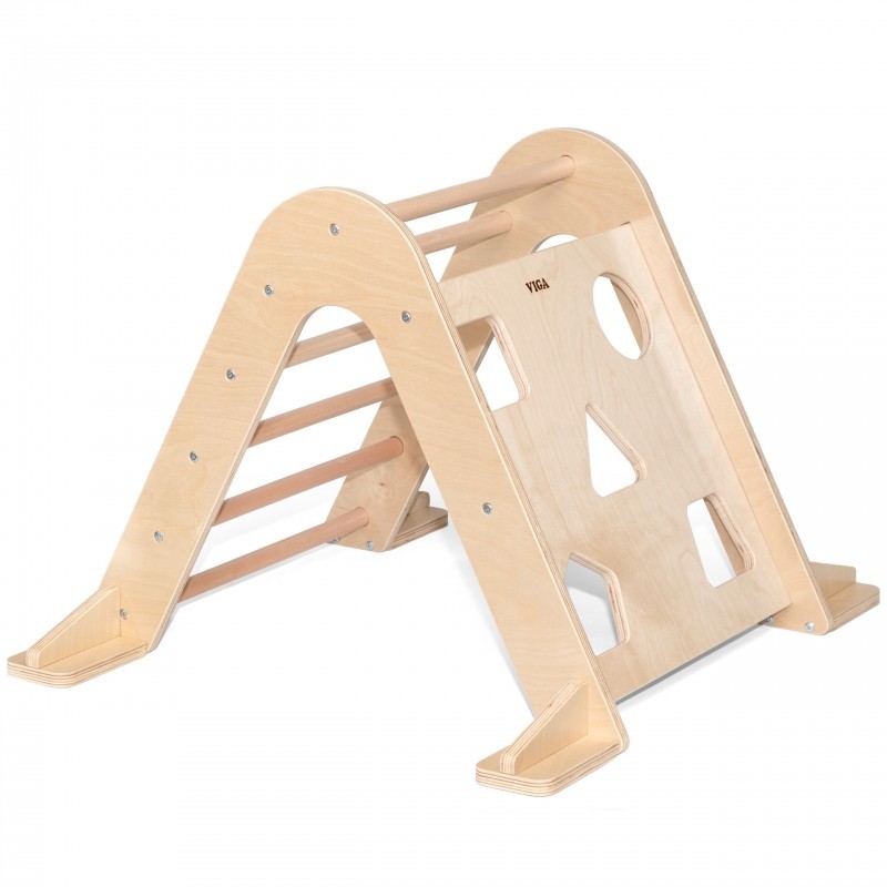 Puidust montessori redel pikler kolmnurk