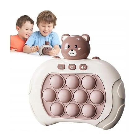 POP IT elektrooniline arkaadmäng karu, pruun