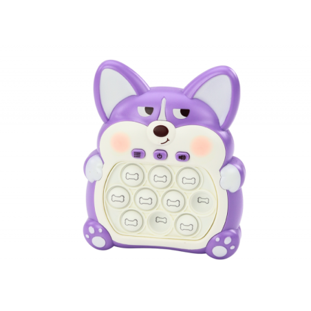 Arkaadmängukonsool Pop It Fox 7 mängu, lilla