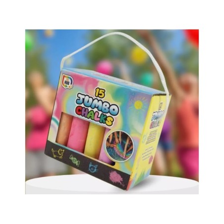 Jumbo suured kriidid, 15 tk