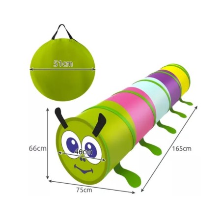 Laste telk tunnel röövik