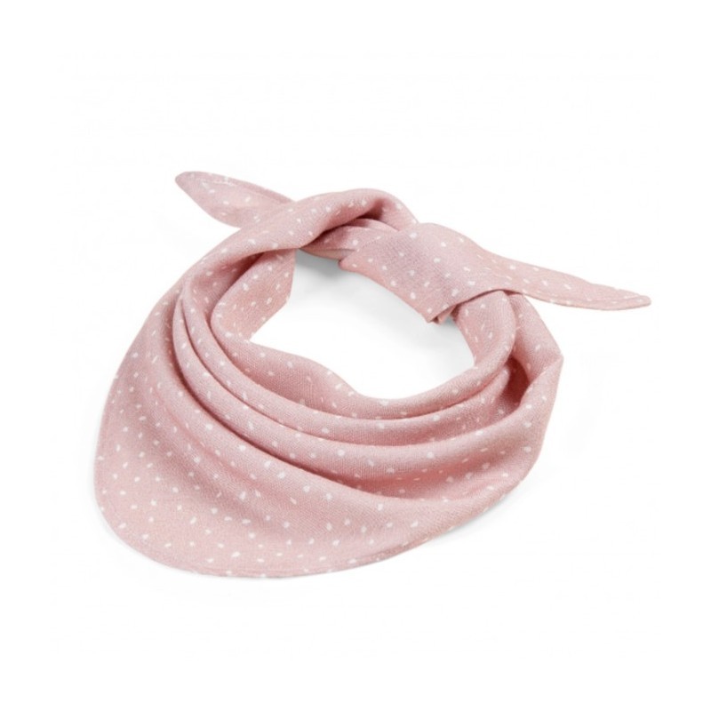 Kolmnurk sall/pearätik, bambus, stones pink