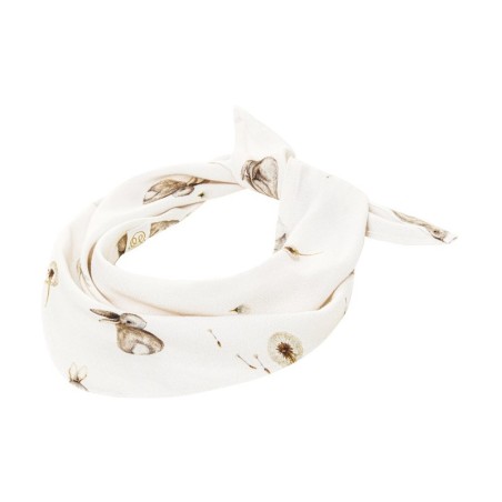 Kolmnurk sall/pearätik, bambus, bunnies