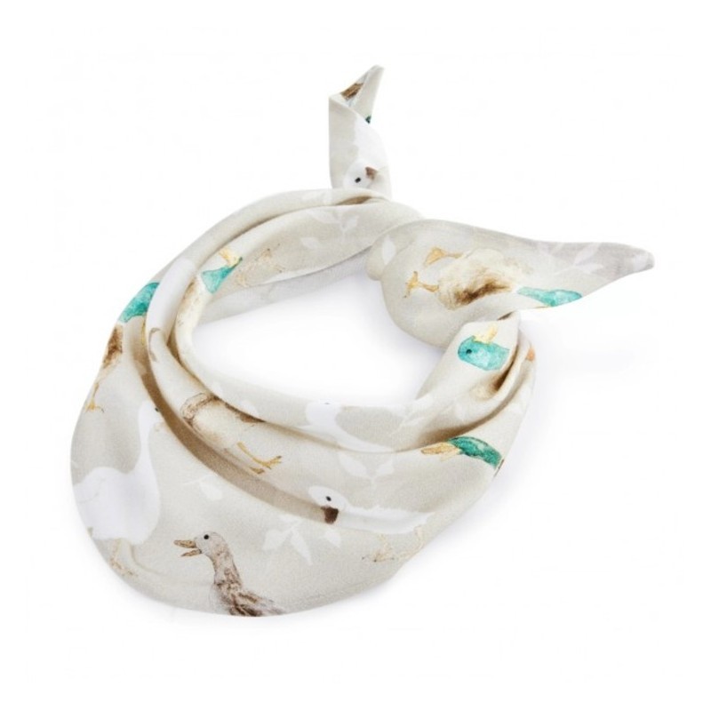 Kolmnurk sall/pearätik, bambus, pardid