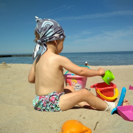 Kolmnurk sall/pearätik, bambus, pardid