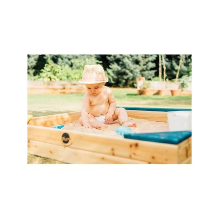 Puidust liivakast panipaigaga