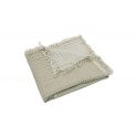 Beebitekk 75x100cm Fringe Olive Green/Ivory GOTS