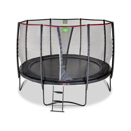 EXIT PeakPro batuut turvavõrguga, ø366 cm, must