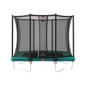Batuut BERG Ultim Favorit Regular, ristkülikukujuline, 280 cm, roheline, Comfort turvavõrguga