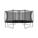 Batuut BERG Grand Favorit Regular, ovaalne 520x345 cm, must, Comfort turvavõrguga