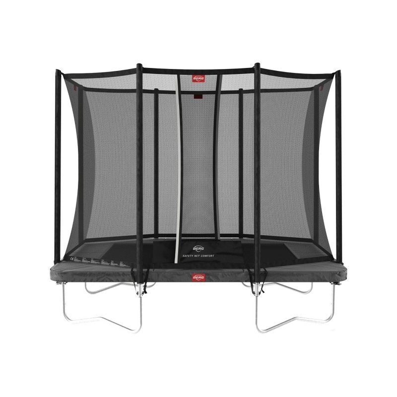 Batuut BERG Ultim Favorit Regular, 280 x 190 cm, hall, Comfort turvavõrguga