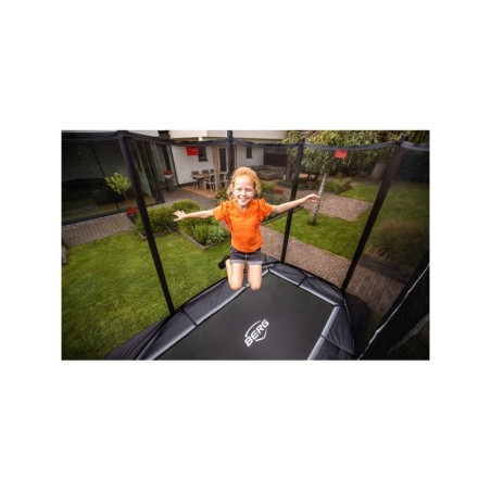 Batuut BERG Ultim Favorit Regular, 280 x 190 cm, hall, Comfort turvavõrguga