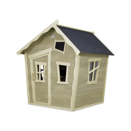 Puidust mängumaja Exit Crooky 100 Grey-Beige