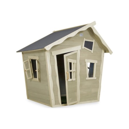 Puidust mängumaja Exit Crooky 100 Grey-Beige