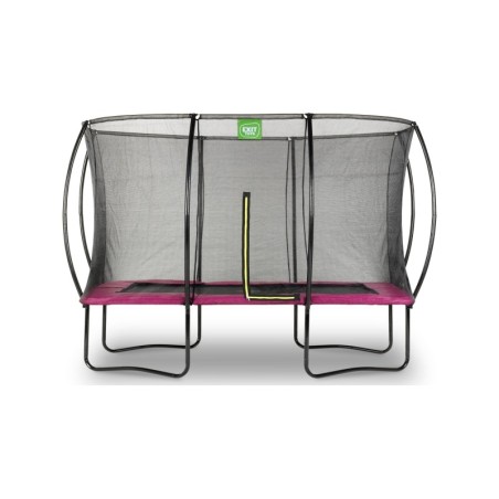 Batuut võrguga Exit Silhouette 244x366 cm, roosa, ristkülikukujuline