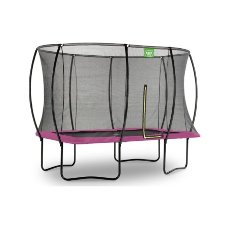 Batuut võrguga Exit Silhouette 244x366 cm, roosa, ristkülikukujuline