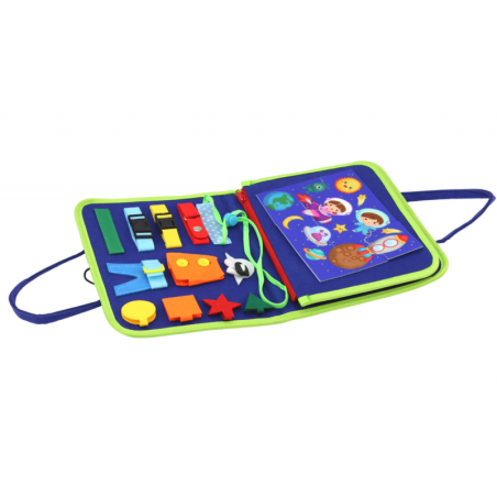 Sensoorne õppekohver, sinine