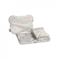 Velvet käru komplekt tekk ja padi– Lily Grey