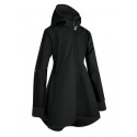 Laste softshell mantel fliisvoodriga Romantico, must