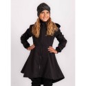 Laste softshell mantel fliisvoodriga Romantico, must