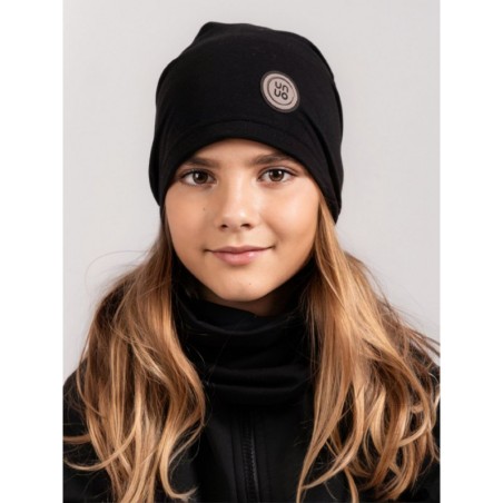 Laste torusall puuvill, must