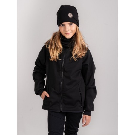 Puuvillane müts beanie, must