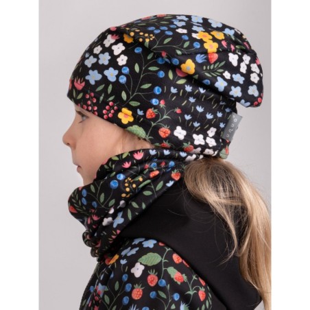 Fliismüts beanie, garden