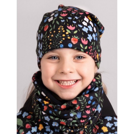 Fliismüts beanie, garden