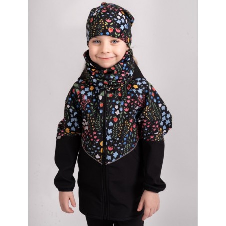 Fliismüts beanie, garden