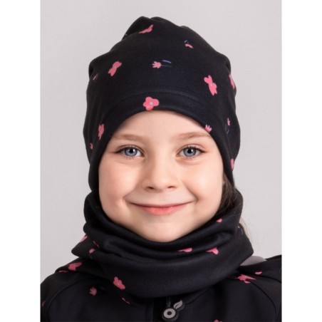 Fliismüts beanie, õied