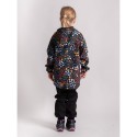Laste softshell jope fliisvoodriga Basic, must / garden