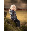 Laste softshell jope fliisvoodriga Basic, must / garden