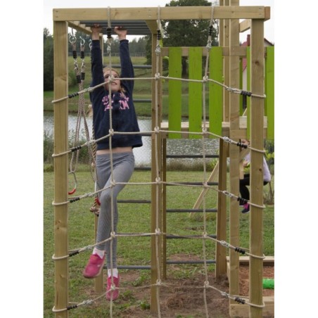 Klassikaline mänguväljak C12 liumägi-, ronimis- ja jõusaalimooduliga