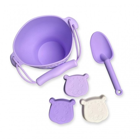 Rannamänguasjade komplekt Lilac Panther Print