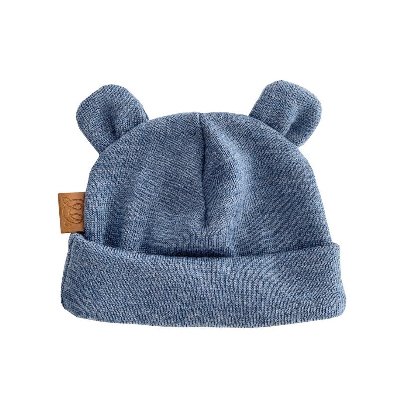 Meriino beebimüts kõrvadega, jeans