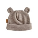 Meriino beebimüts kõrvadega, taupe