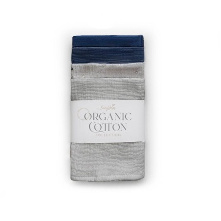 Orgaanilised musliinlapid (30x30 cm), 4 tk