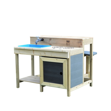 Mudaköök ja õueköök baariga, Wendi Toys, 80 x 90 x 67 cm