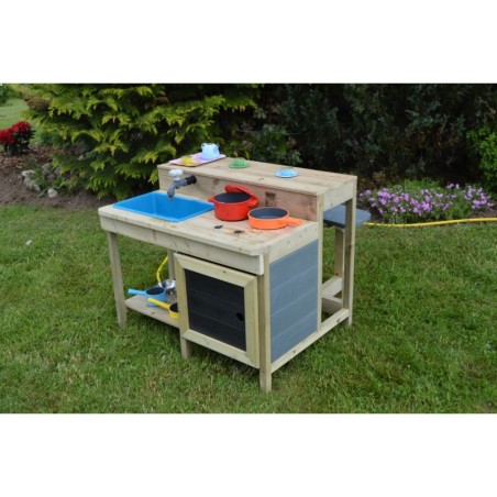 Mudaköök ja õueköök baariga, Wendi Toys, 80 x 90 x 67 cm