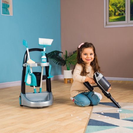 SMOBY koristamise käru Rowenta käsitolmuimejaga