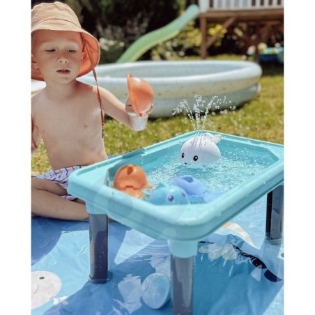 Veelaud 2in1 liivakast + kalamäng 6 osa