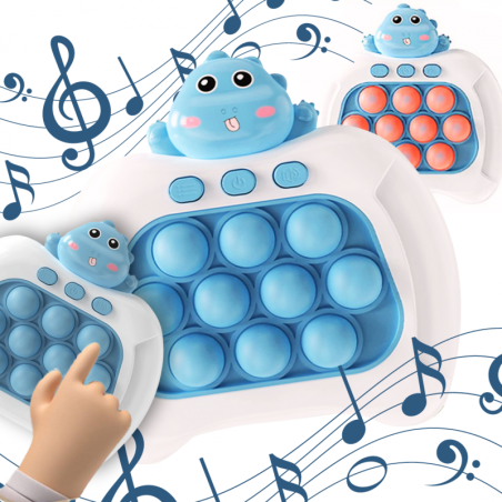 POP IT elektrooniline arkaadmäng Dinosaurus, sinine