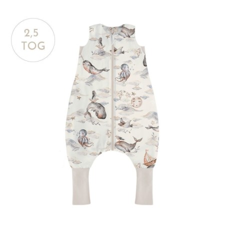 Magamiskott jalaotstega TOG 2,5 S (12-36 kuud) Magic sea animals