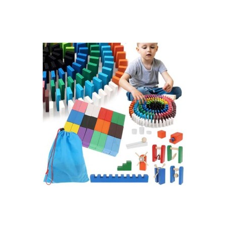 Puidust doominoklotsid 360 osa