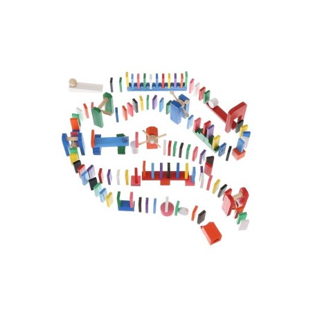 Puidust doominoklotsid 360 osa